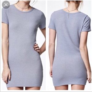 Brandy Melville John Galt Lavender T-Shirt Dress